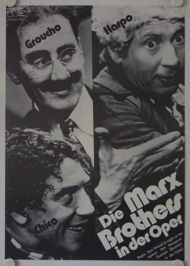 A Night at the Opera re-release german movie poster